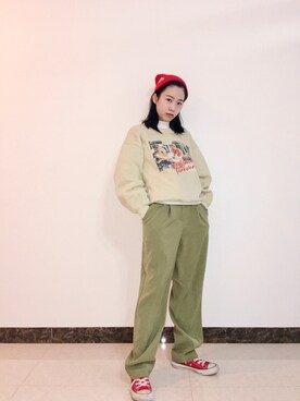 一周_fishさんのコーディネート