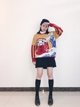 一周_fishさんのコーディネート