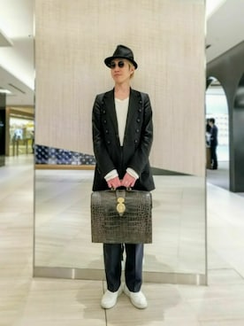 「VERYNERD（ベリーナード）のアイテム（ファッション雑貨）」を使った、MKさん（メンズ・175cm）の春コーディネート
