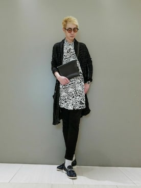 「Care label（ケアレーベ）のアイテム」を使った、MKさん（メンズ・175cm）の春コーディネート