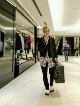 「アイテム（レッグウェア）」を使った、MKさん（メンズ・175cm）の夏コーディネート