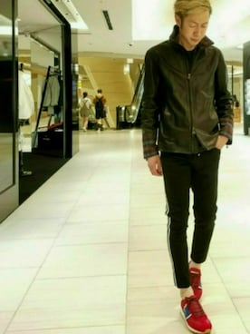 「ISAMU KATAYAMA BACKLASH（イサムカタヤマバックラッシュ）のアイテム」を使った、MKさん（メンズ・175cm）の夏コーディネート