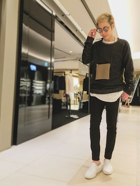 「RAWLIFE（ロウライフ）のアイテム（パンツ）」を使った、MKさん（メンズ・175cm）の夏コーディネート