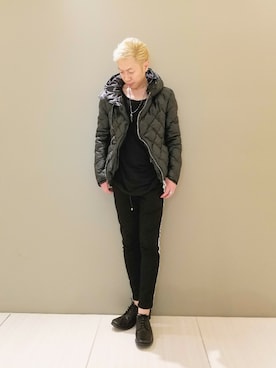 「ISAMU KATAYAMA BACKLASH（イサムカタヤマバックラッシュ）のアイテム」を使った、MKさん（メンズ・175cm）の夏コーディネート