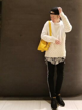 「PHILIPPE MODEL（フィリップモデル）のアイテム」を使った、MKさん（メンズ・175cm）の夏コーディネート