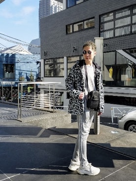 「スタッフセンバツ」｜「アイテム（ブルゾン）」を使った、MKさん（メンズ・175cm）の冬コーディネート