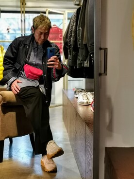「ビブラムソール」｜MKさん（メンズ・175cm）の冬コーディネート