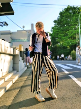 「こどもの日」｜MKさん（メンズ・175cm）の春コーディネート