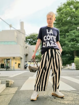 ストライプパンツ のメンズ人気ファッションコーディネート Wear