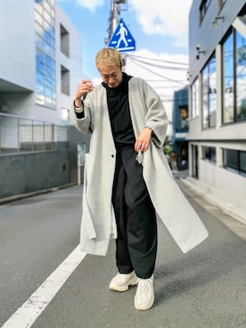 「ROBES&CONFECTIONS（ローブスコンフェクションズ）のアイテム」を使った、MKさん（メンズ・175cm）の秋コーディネート