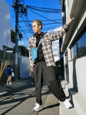 「Rawtus（ロータス）のアイテム」を使った、MKさん（メンズ・175cm）の秋コーディネート