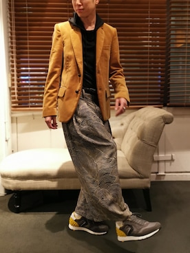 「Rawtus（ロータス）のアイテム」を使った、MKさん（メンズ・175cm）の秋コーディネート