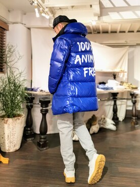「CPH（シーピーエイチ）のアイテム（キャップ）」を使った、MKさん（メンズ・175cm）の秋コーディネート