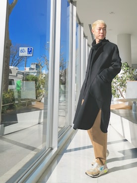 「C DIEM(カルペディエム)のアイテム」を使った、MKさん(メンズ・175cm)の冬コーディネート