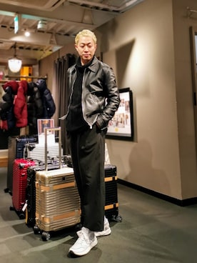 「Rawtus（ロータス）のアイテム」を使った、MKさん（メンズ・175cm）の冬コーディネート