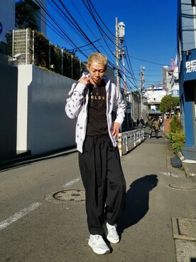 「HYDROGEN（ハイドロゲン）のアイテム」を使った、MKさん（メンズ・175cm）の冬コーディネート