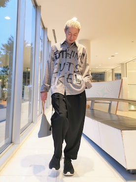 「ROYAL FLASH（ロイヤルフラッシュ）のアイテム」を使った、MKさん（メンズ・175cm）の夏コーディネート