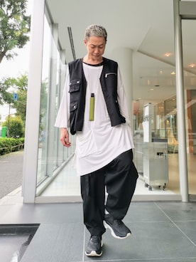 「LUSOR（ルーソル）のアイテム」を使った、MKさん（メンズ・175cm）の夏コーディネート