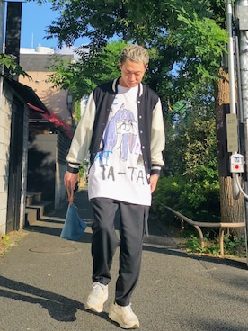 「ROBES&CONFECTIONS（ローブスコンフェクションズ）のアイテム（ジャケット/アウター）」を使った、MKさん（メンズ・175cm）の夏コーディネート