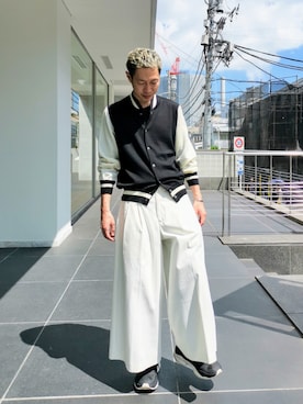 スタジャン」のメンズ人気ファッションコーディネート（季節：6月〜8月