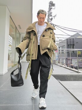 「A.A.Spectrum（エーエースペクトラム）のアイテム」を使った、MKさん（メンズ・175cm）の秋コーディネート