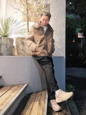 「ファッションの力を信じよう」｜「アイテム（ジャケット/アウター）」を使った、MKさん（メンズ・175cm）の秋コーディネート