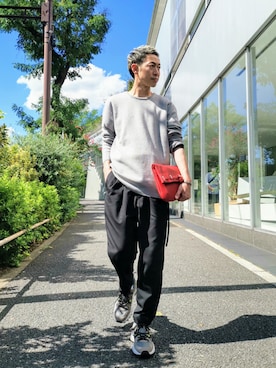 「VOILE BLANCHE（ボイルブランシェ）のアイテム」を使った、MKさん（メンズ・175cm）の秋コーディネート