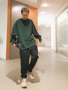 「PELLE MORBIDA（ペッレモルビダ）のアイテム」を使った、MKさん（メンズ・175cm）の秋コーディネート