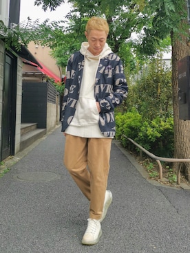 「ROYAL FLASH（ロイヤルフラッシュ）のアイテム」を使った、MKさん（メンズ・175cm）の秋コーディネート