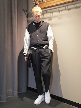 「PELLE MORBIDA（ペッレモルビダ）のアイテム」を使った、MKさん（メンズ・175cm）の秋コーディネート