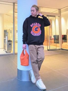 「ROYAL FLASH（ロイヤルフラッシュ）のアイテム」を使った、MKさん（メンズ・175cm）の秋コーディネート