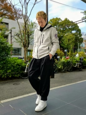 「muta（ムータ）のアイテム」を使った、MKさん（メンズ・175cm）の冬コーディネート