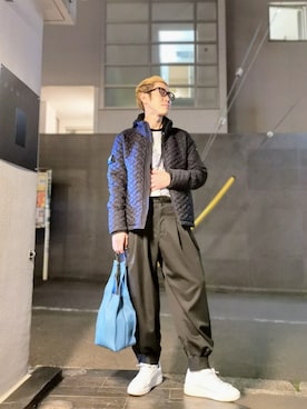 「g-stage（ジーステージ）のアイテム」を使った、MKさん（メンズ・175cm）の冬コーディネート