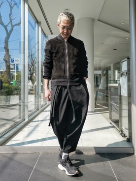 「VERYNERD（ベリーナード）のアイテム」を使った、MKさん（メンズ・175cm）の冬コーディネート