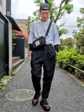 「ROYAL FLASH（ロイヤルフラッシュ）のアイテム」を使った、MKさん（メンズ・175cm）の春コーディネート