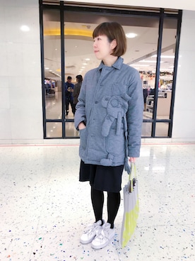 Kaさん（レディース・157cm）の冬コーディネート