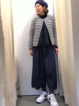 Kaさん（レディース・157cm）の冬コーディネート