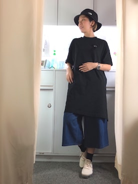 「アイテム（ブローチ/コサージュ）」を使った、Kaさん（レディース・157cm）の春コーディネート
