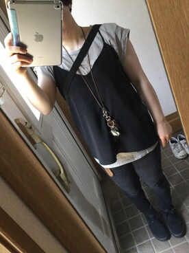 「アイテム（キャミソール）」を使った、たまさん（レディース・150cm・30代）の夏コーディネート
