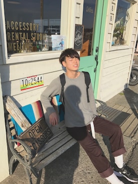 「Caffe（カフェ）のアイテム」を使った、しょうたさん（メンズ・168cm）の冬コーディネート