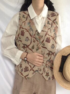 绿纪子さんのコーディネート