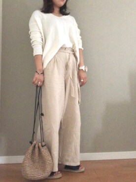 saoriさん（レディース・152cm）の春コーディネート