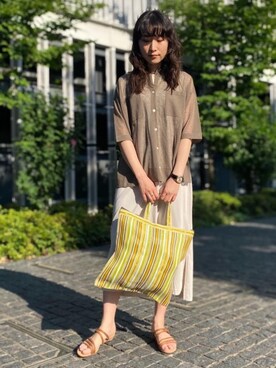 hori_nさん（レディース・164cm）の夏コーディネート