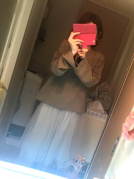 「ARROW（アロー）のアイテム（スカート）」を使った、みーちゃんさん（レディース・160cm）の春コーディネート