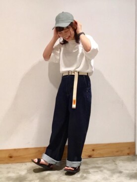 「coen」｜coen ありちゃんさん（レディース・157cm）の夏コーディネート