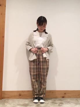 coen ありちゃんさん（レディース・157cm）の夏コーディネート