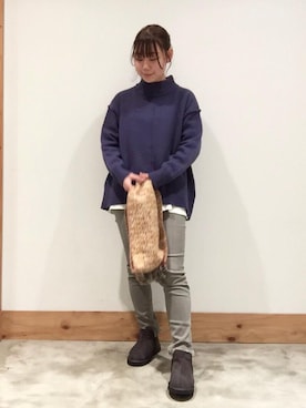 coen ありちゃんさん（レディース・157cm）の冬コーディネート