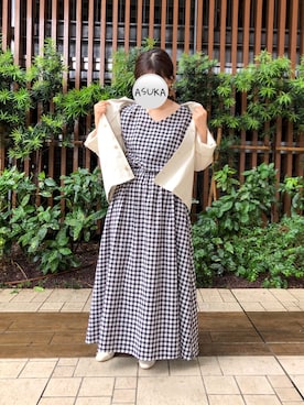 ASUKAさん（レディース・158cm）の春コーディネート