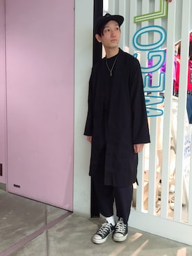 黒坂学さん（メンズ・171cm）の春コーディネート