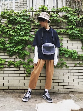 黒坂学さん（メンズ・171cm）の春コーディネート